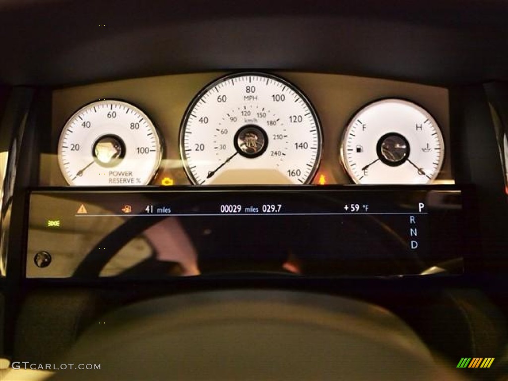 2011 Rolls-Royce Ghost Standard Ghost Model Gauges Photo #60168219