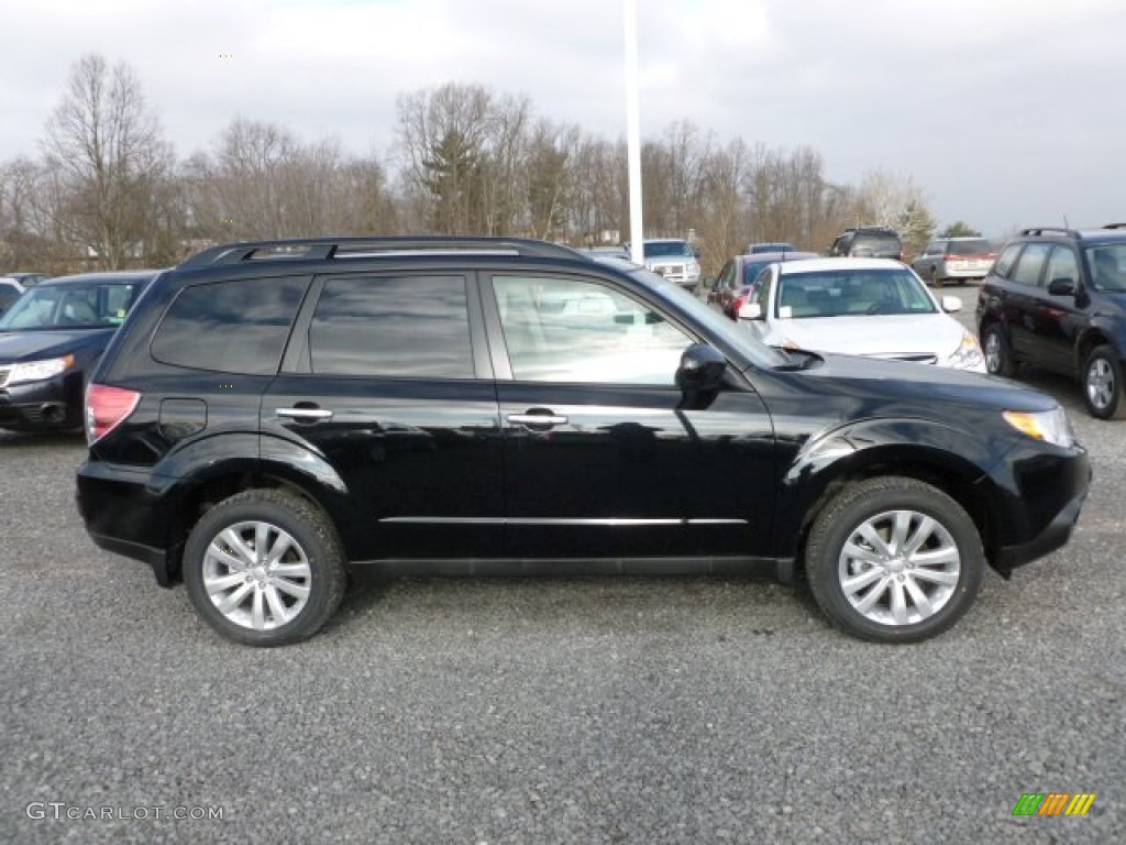 Obsidian Black Pearl 2012 Subaru Forester 2.5 X Limited Exterior Photo #60168348