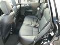 2012 Subaru Forester Black Interior Rear Seat Photo