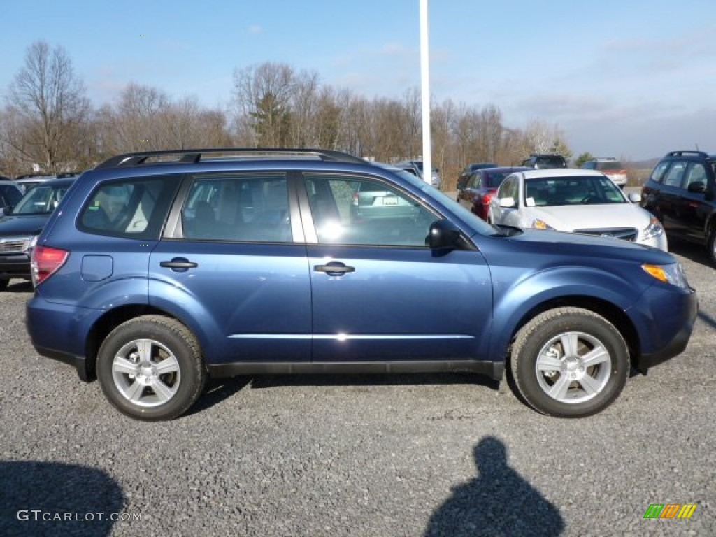 Marine Blue Metallic 2012 Subaru Forester 2.5 X Exterior Photo #60168702