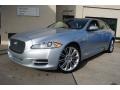 Liquid Silver Metallic 2011 Jaguar XJ XJL Supercharged Exterior