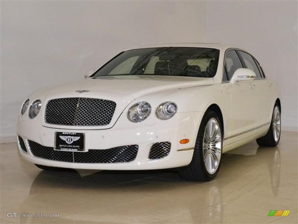 2011 Continental Flying Spur Speed - Glacier White / Beluga photo #2