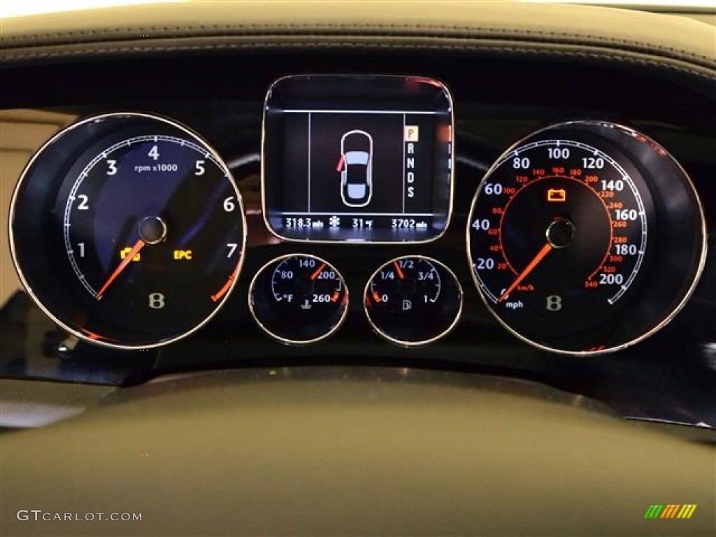 2011 Bentley Continental Flying Spur Speed Gauges Photos