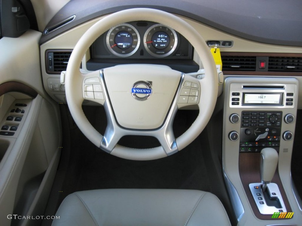 2010 Volvo S80 T6 AWD Sandstone Dashboard Photo #60169833