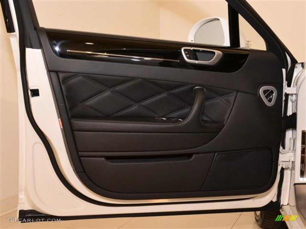 2011 Bentley Continental Flying Spur Speed Beluga Door Panel Photo #60169935