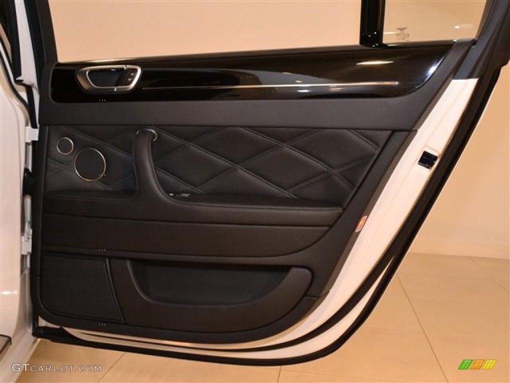 2011 Bentley Continental Flying Spur Speed Beluga Door Panel Photo #60169968