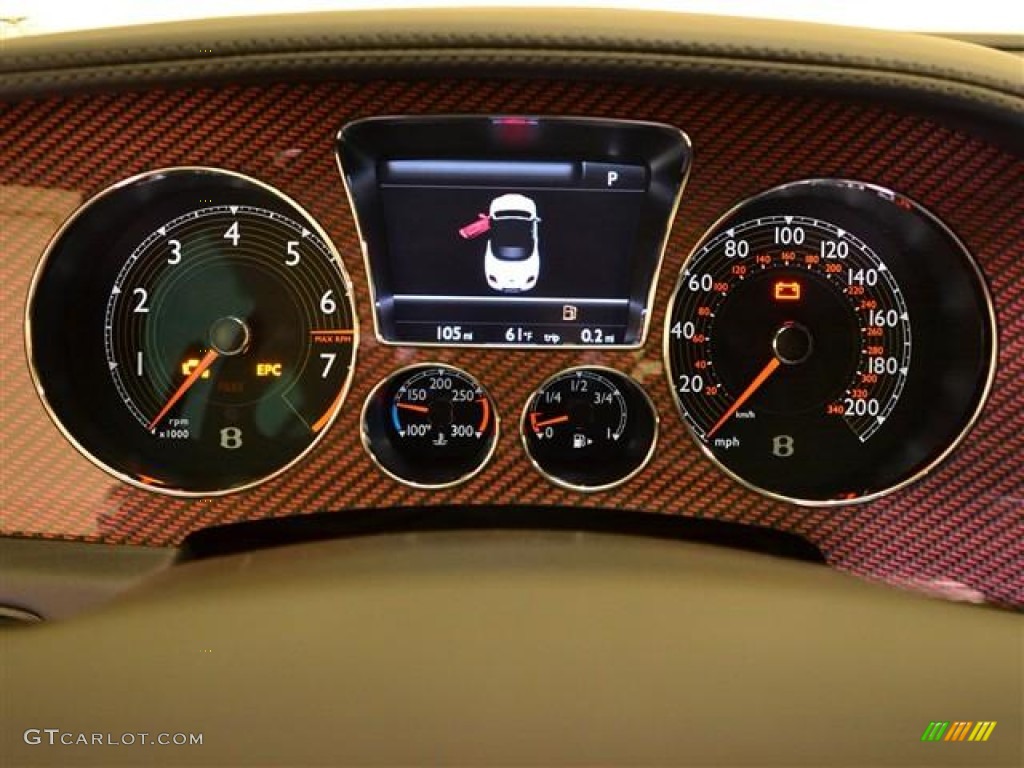 2012 Bentley Continental GTC Supersports ISR Gauges Photo #60170166