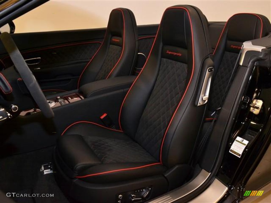2012 Bentley Continental GTC Supersports ISR Front Seat Photo #60170187