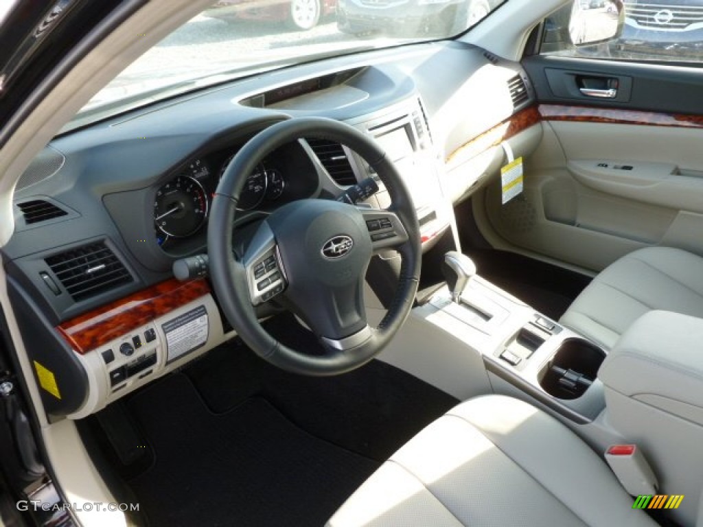 Warm Ivory Interior 2012 Subaru Outback 3.6R Limited Photo #60170778