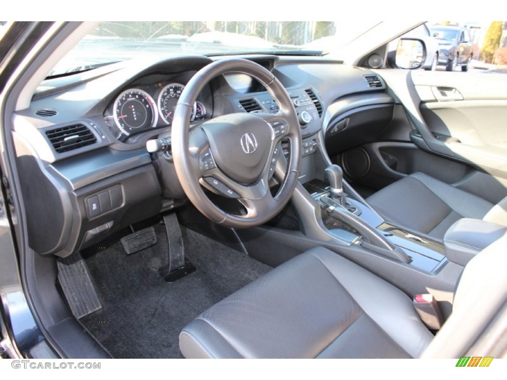 Ebony Interior 2011 Acura TSX Sport Wagon Photo #60171768
