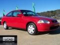 1998 Milano Red Honda Civic EX Coupe  photo #1