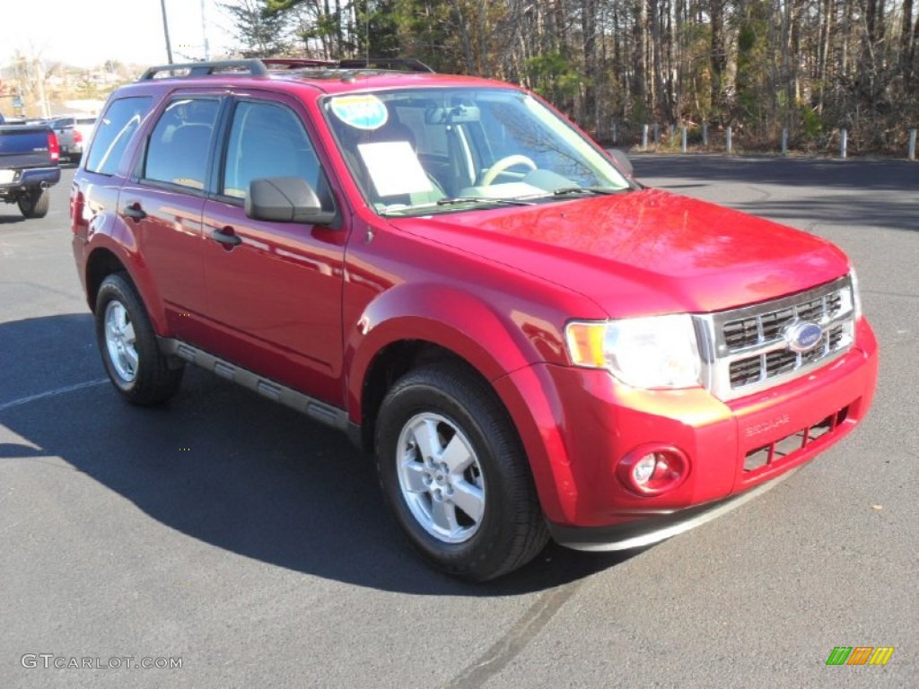 2009 Escape XLT V6 - Redfire Pearl / Stone photo #2