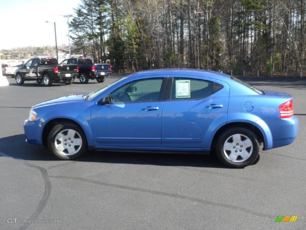 Marathon Blue Pearl 2008 Dodge Avenger SE Exterior Photo #60172941