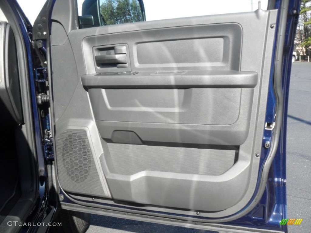 2012 Ram 1500 Express Crew Cab 4x4 - True Blue Pearl / Dark Slate Gray/Medium Graystone photo #20