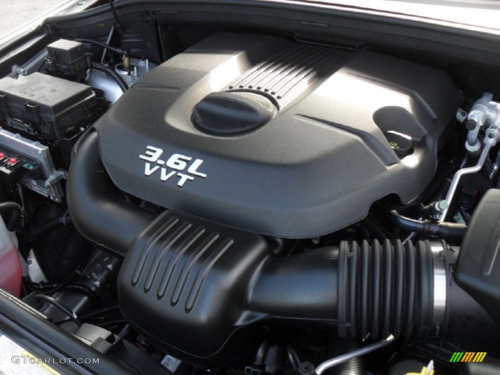 2012 Jeep Grand Cherokee Overland 4x4 3.6 Liter DOHC 24-Valve VVT V6 Engine Photo #60173616