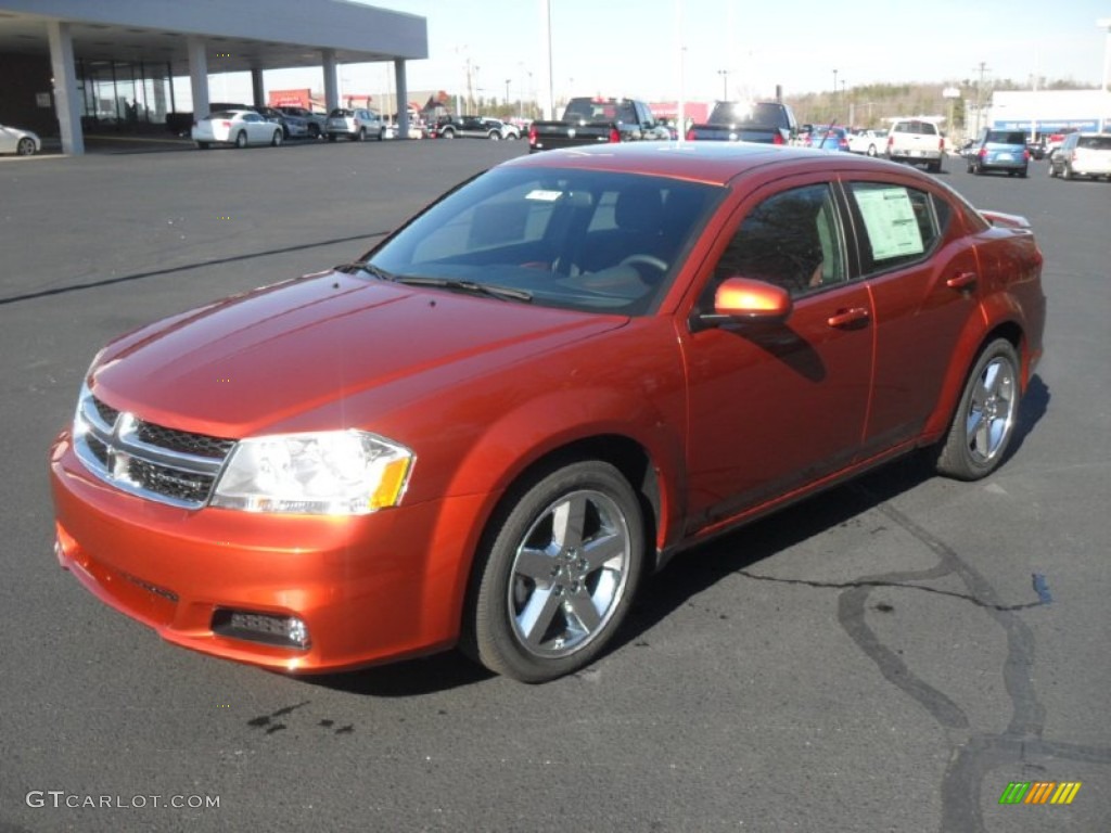 Copperhead Pearl 2012 Dodge Avenger SXT Plus Exterior Photo #60173622