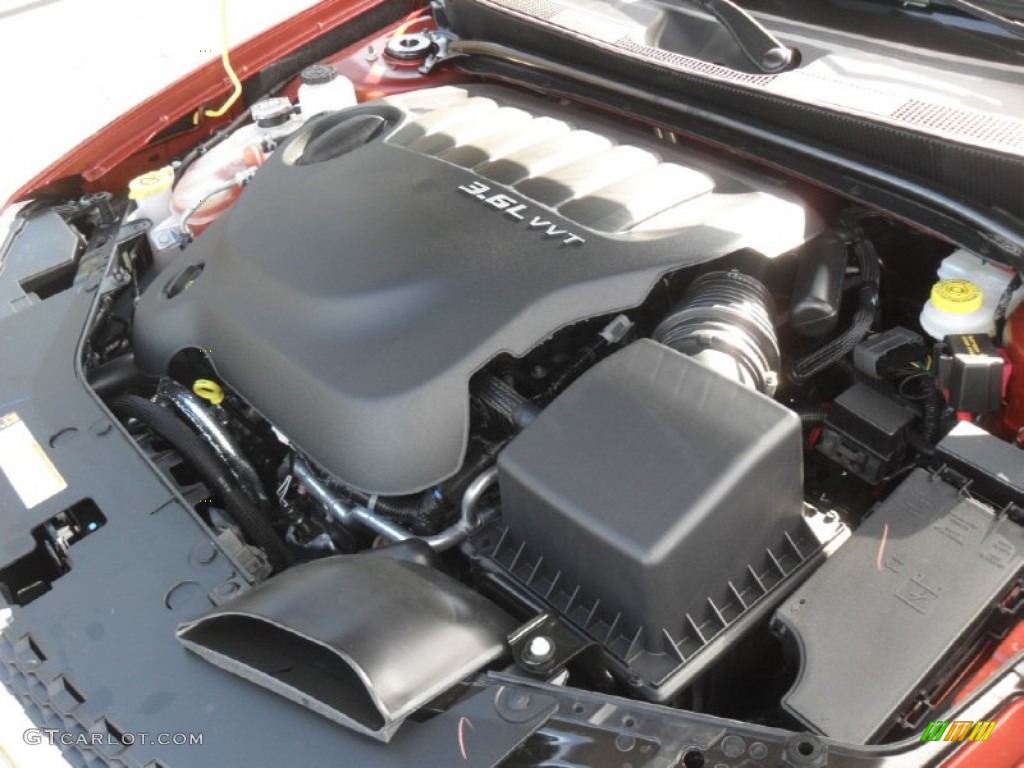 2012 Dodge Avenger SXT Plus 3.6 Liter DOHC 24-Valve VVT Pentastar V6 Engine Photo #60173685