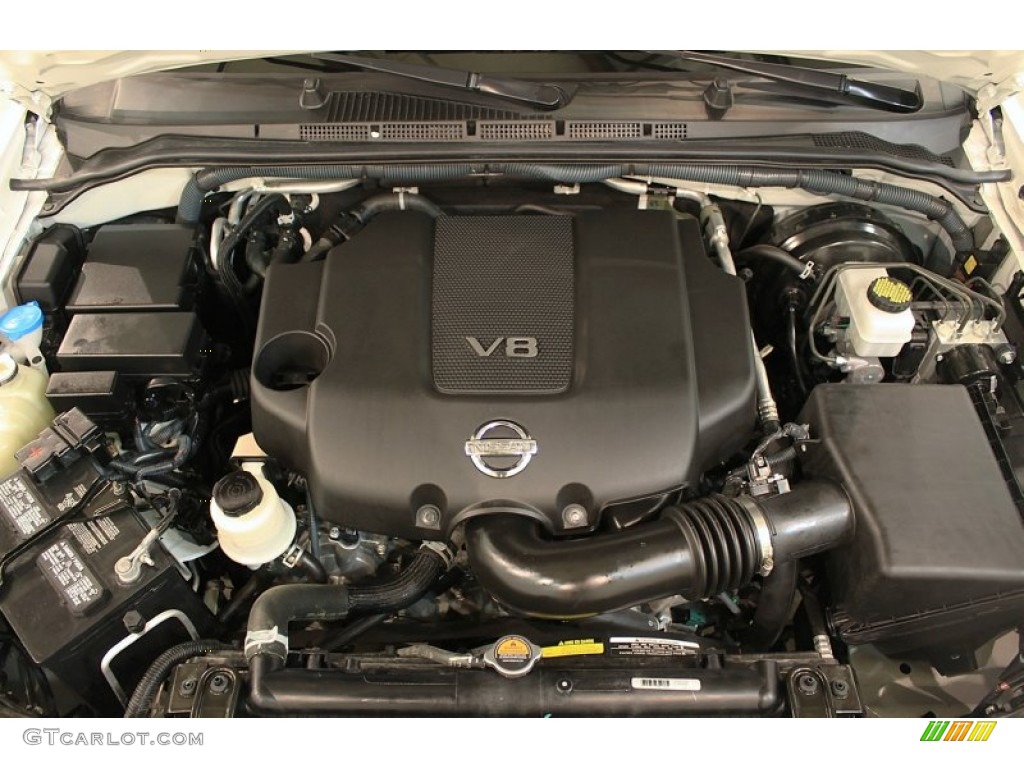 2011 Nissan Pathfinder LE V8 4x4 5.6 Liter DOHC 32-Valve CVTCS V8 Engine Photo #60174405