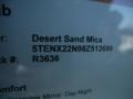 Desert Sand Mica - Tacoma Regular Cab Photo No. 17