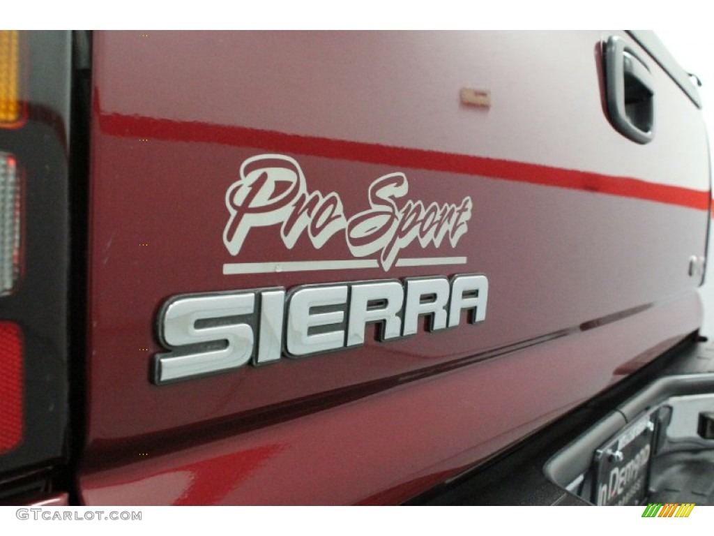 2005 Sierra 1500 SLE Extended Cab 4x4 - Sport Red Metallic / Dark Pewter photo #37