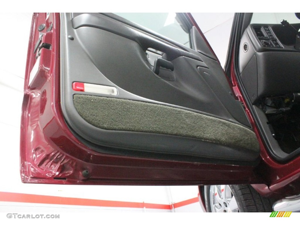 2005 Sierra 1500 SLE Extended Cab 4x4 - Sport Red Metallic / Dark Pewter photo #55