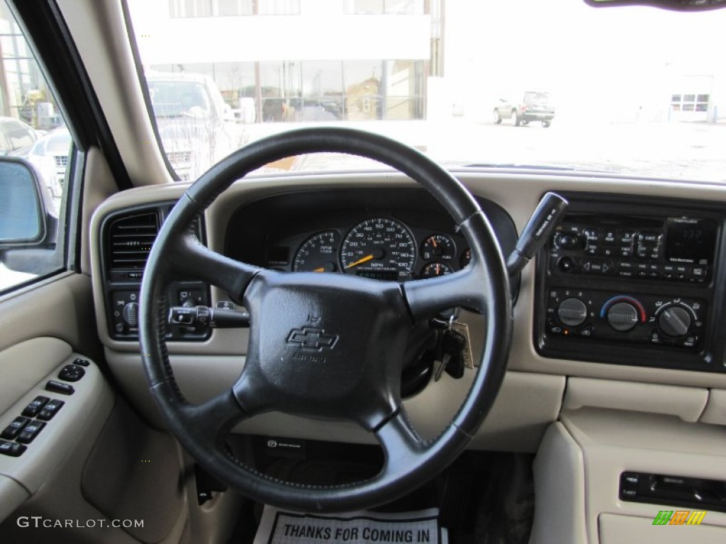 2001 Suburban 1500 LS 4x4 - Summit White / Light Gray/Neutral photo #9