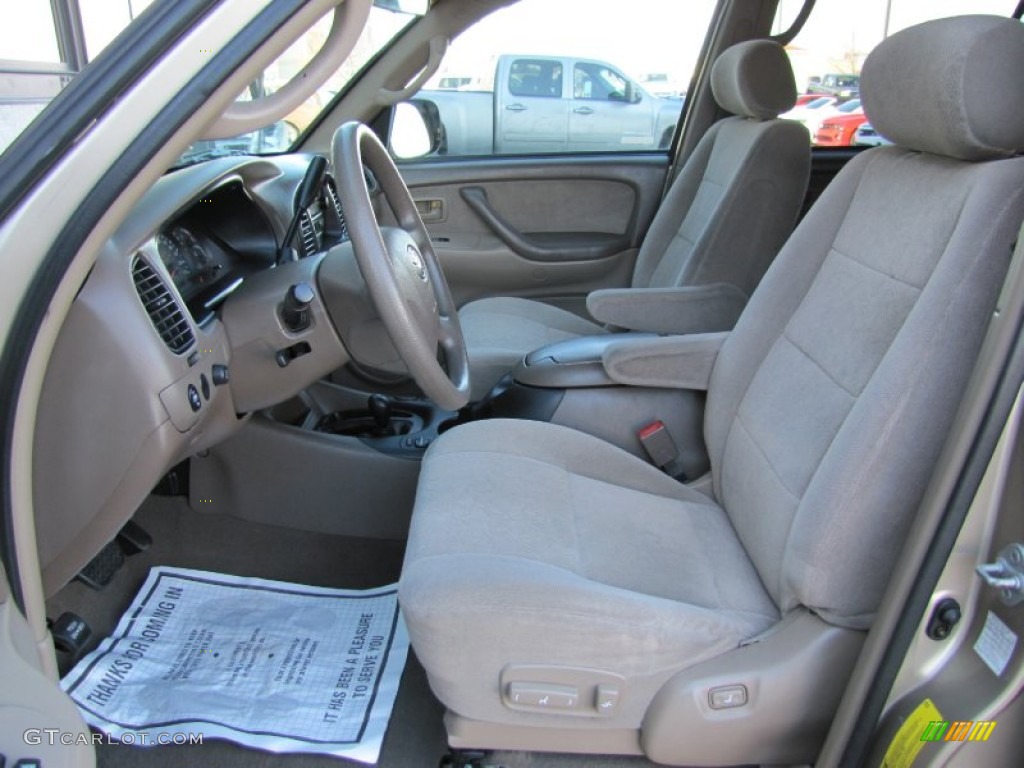 2003 Toyota Sequoia SR5 4WD Front Seat Photos