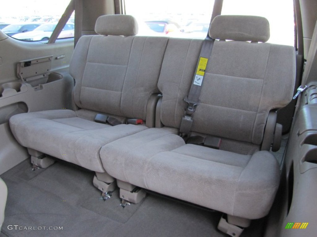 2003 Toyota Sequoia SR5 4WD Rear Seat Photos