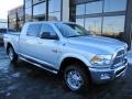 2011 Bright Silver Metallic Dodge Ram 3500 HD Big Horn Mega Cab 4x4  photo #1