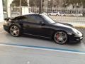 2007 Basalt Black Metallic Porsche 911 Turbo Coupe  photo #7