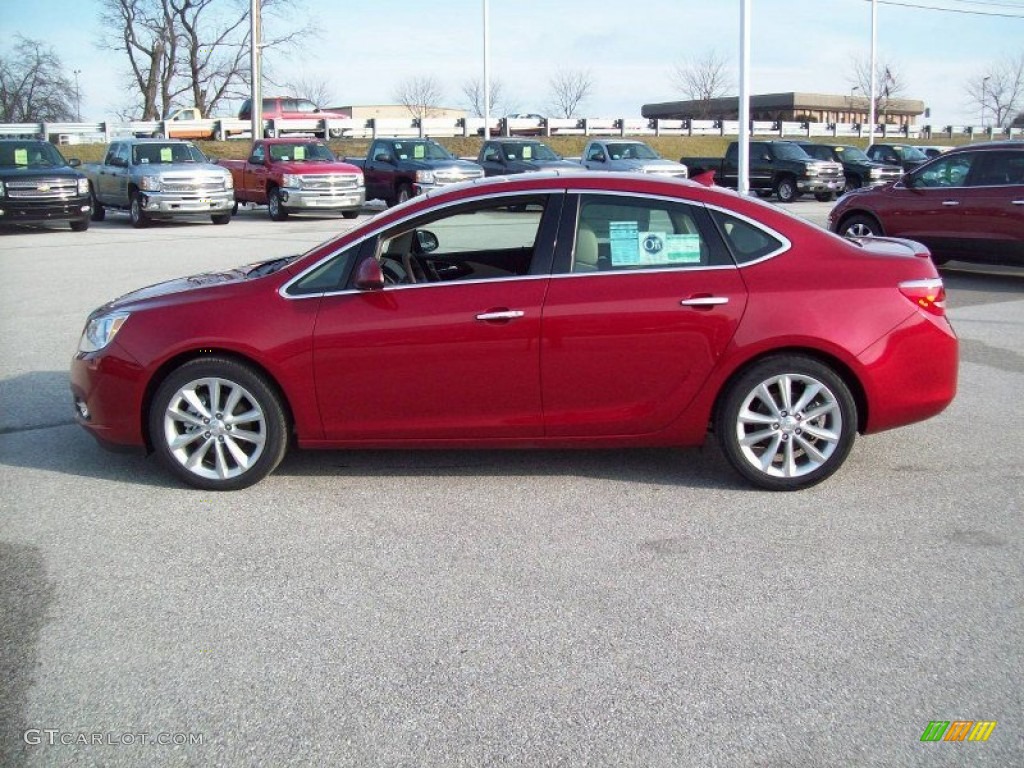 Crystal Red Tintcoat 2012 Buick Verano FWD Exterior Photo #60178749