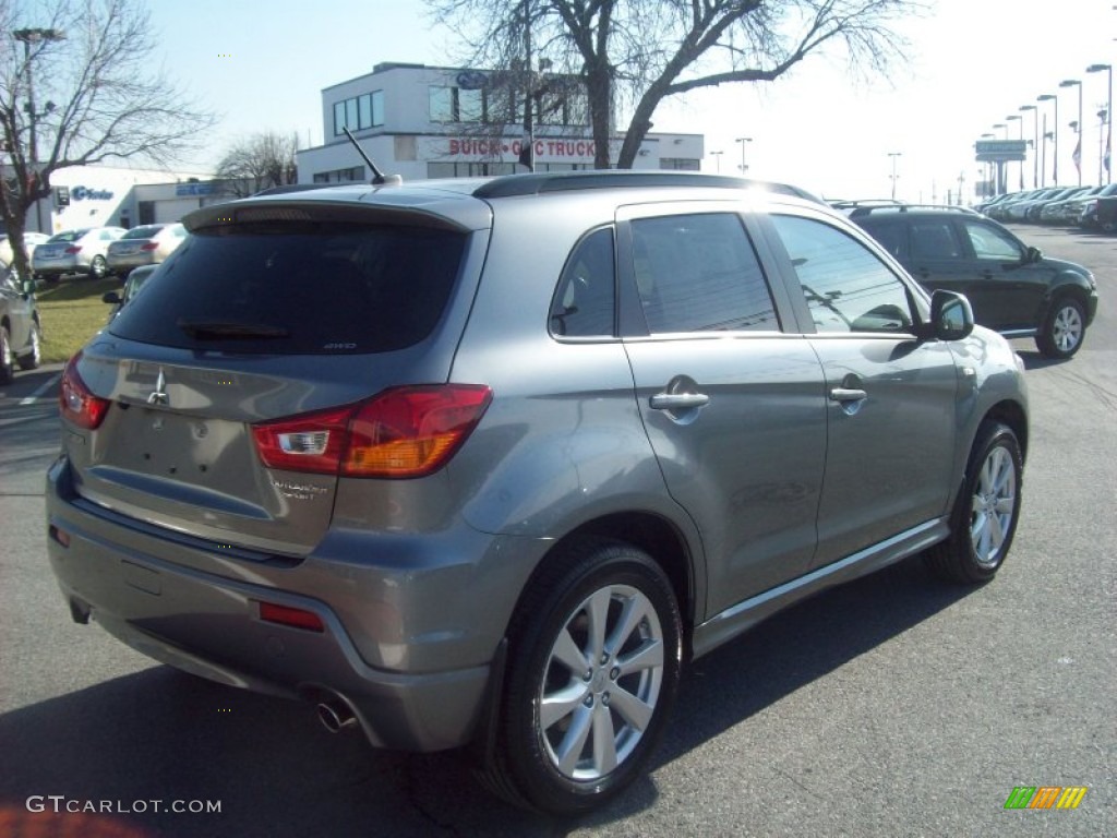 2012 Outlander Sport SE 4WD - Mercury Gray Pearl / Black photo #5