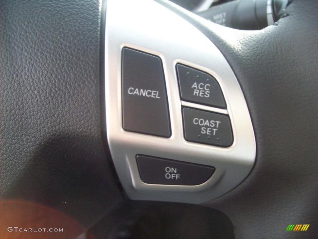 2011 Lancer ES - Graphite Gray Pearl / Black photo #16