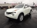 2011 White Pearl Nissan Juke SV  photo #1