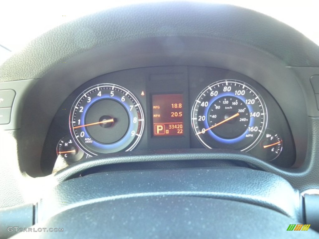2009 Infiniti G 37 Journey Coupe Gauges Photos