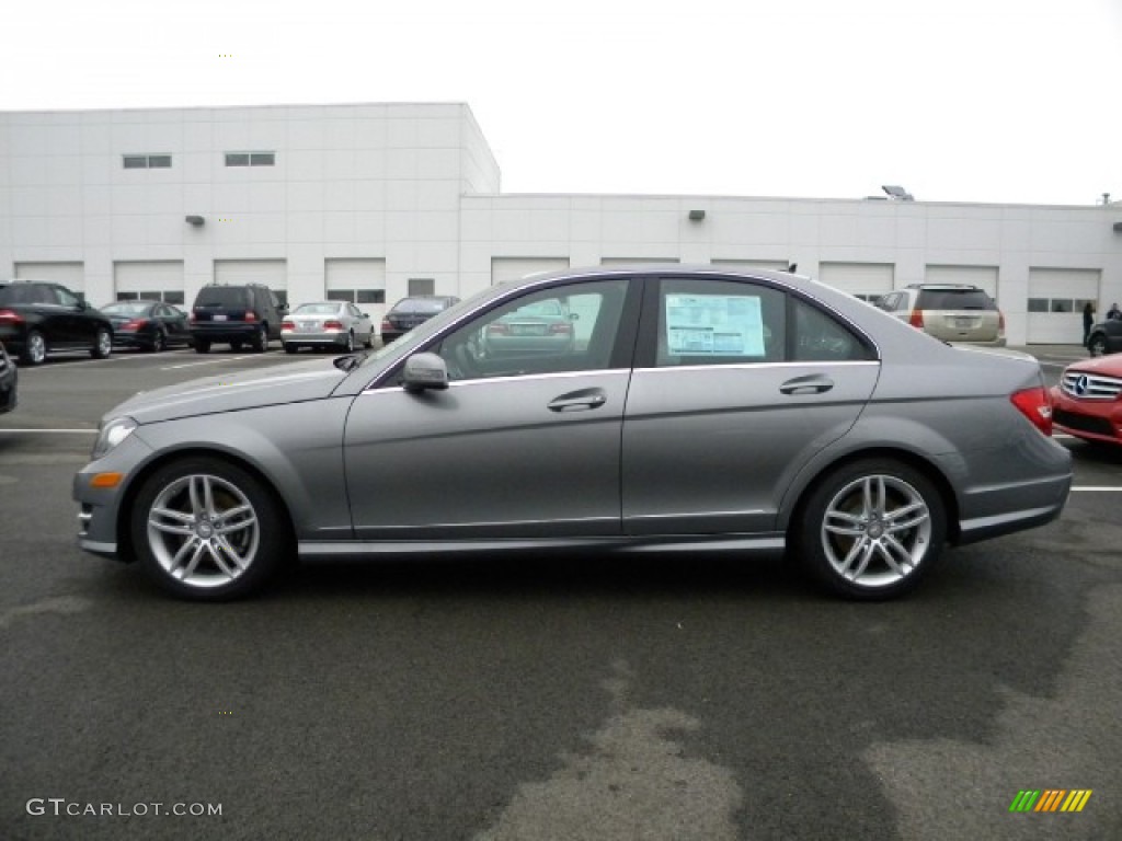 Palladium Silver Metallic 2012 Mercedes-Benz C 300 Sport 4Matic Exterior Photo #60182019