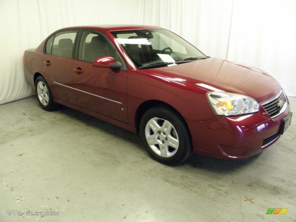 2006 Malibu LT Sedan - Sport Red Metallic / Ebony Black photo #1