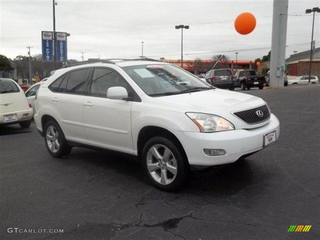 2004 RX 330 - Crystal White Pearl / Ivory photo #1