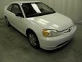 Taffeta White 2002 Honda Civic LX Coupe