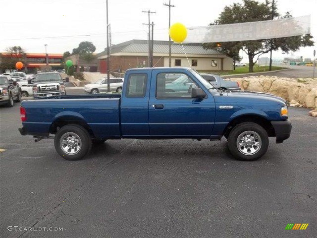 2011 Ranger XL SuperCab - Vista Blue Metallic / Medium Dark Flint photo #2