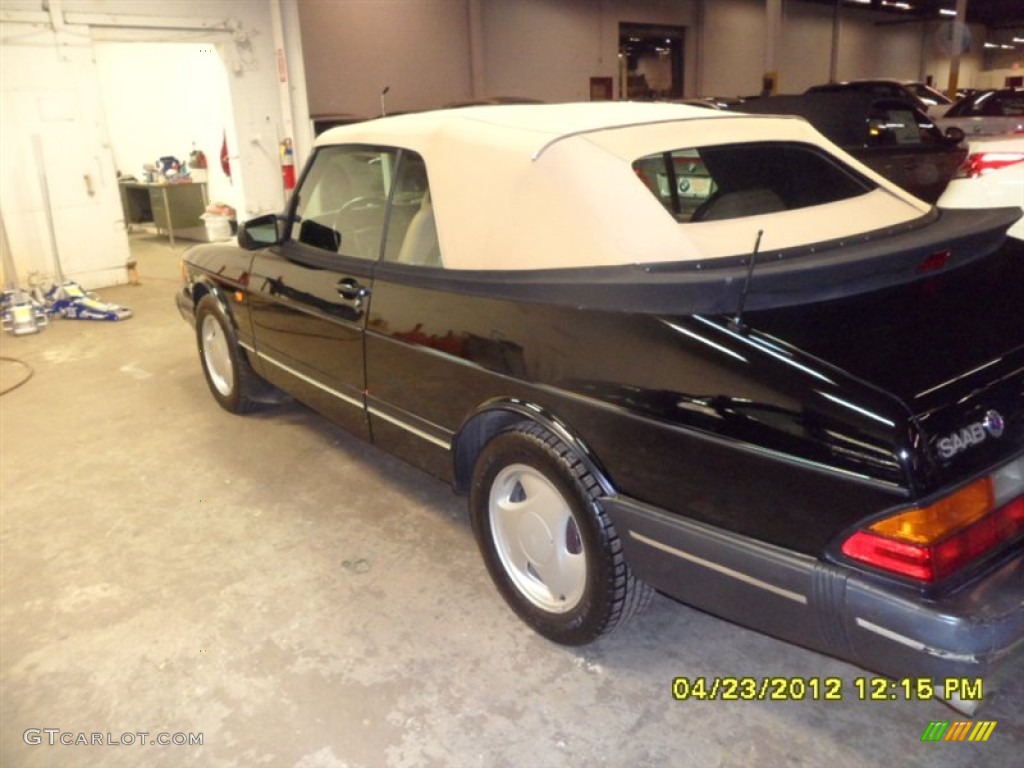 1994 900 Turbo Convertible - Black / Ivory photo #2