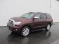 Cassis Red Pearl - Sequoia Platinum 4WD Photo No. 1