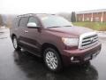 Cassis Red Pearl - Sequoia Platinum 4WD Photo No. 5