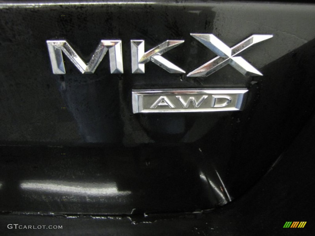 2009 MKX AWD - Black / Medium Light Stone photo #34