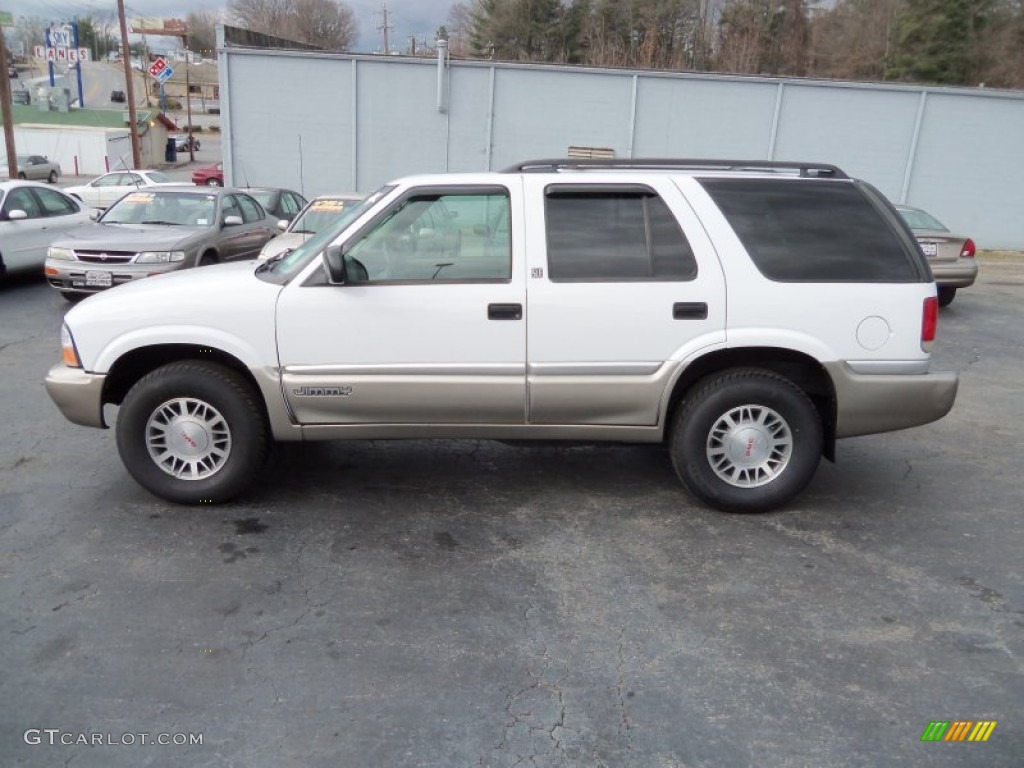2001 Jimmy SLE 4x4 - Summit White / Beige photo #4