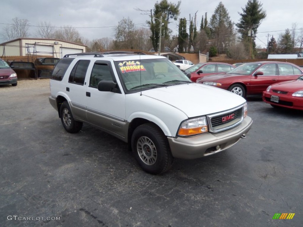 2001 Jimmy SLE 4x4 - Summit White / Beige photo #9