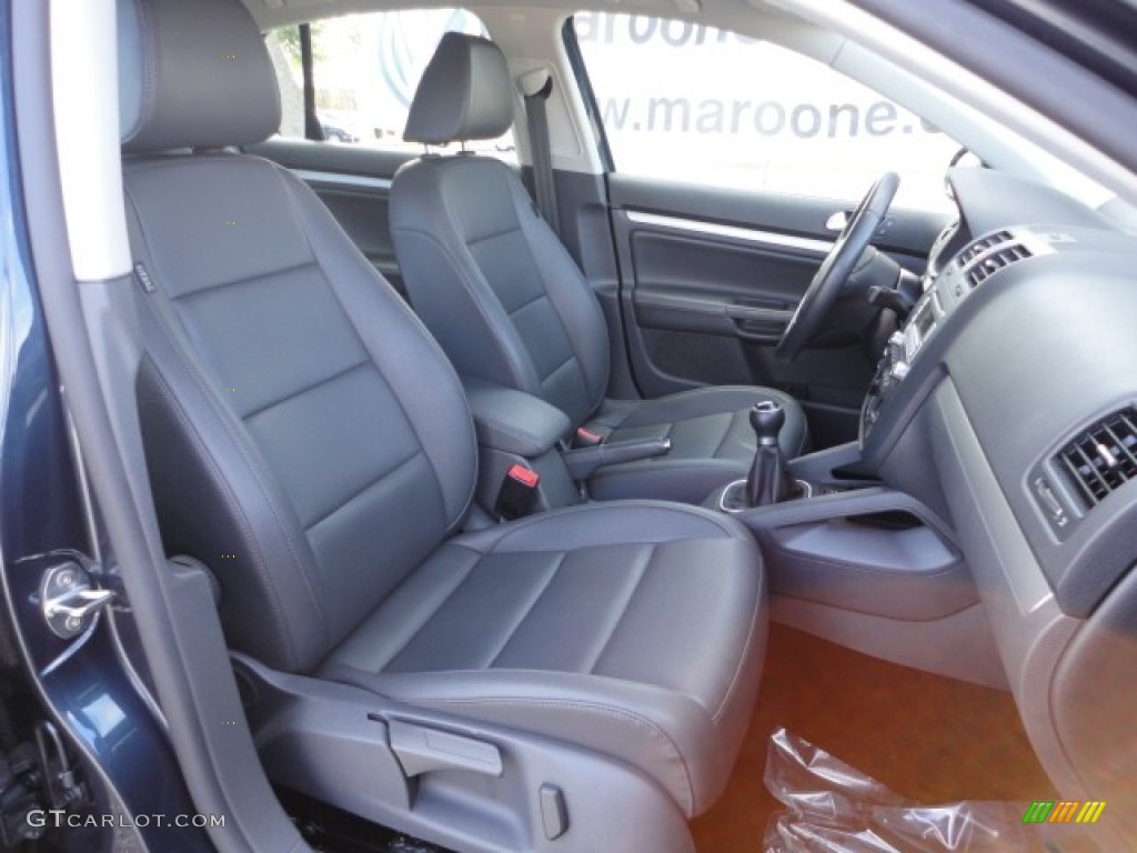 Anthracite Interior 2009 Volkswagen Jetta TDI Sedan Photo #60186231