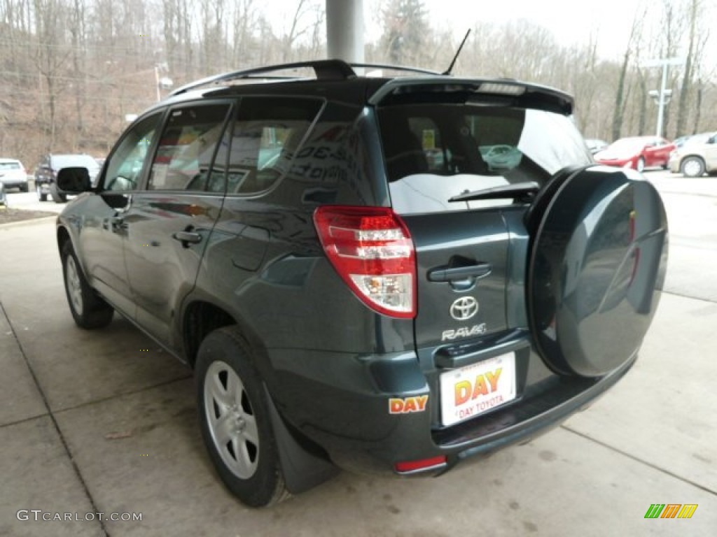 2012 RAV4 I4 4WD - Black Forest Pearl / Sand Beige photo #4