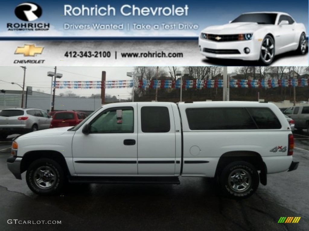 Arctic White GMC Sierra 1500