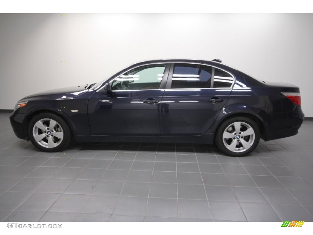 Monaco Blue Metallic 2007 BMW 5 Series 525xi Sedan Exterior Photo #60188886